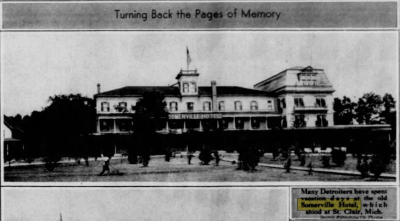 Somerville Hotel - April 1937 Article (newer photo)